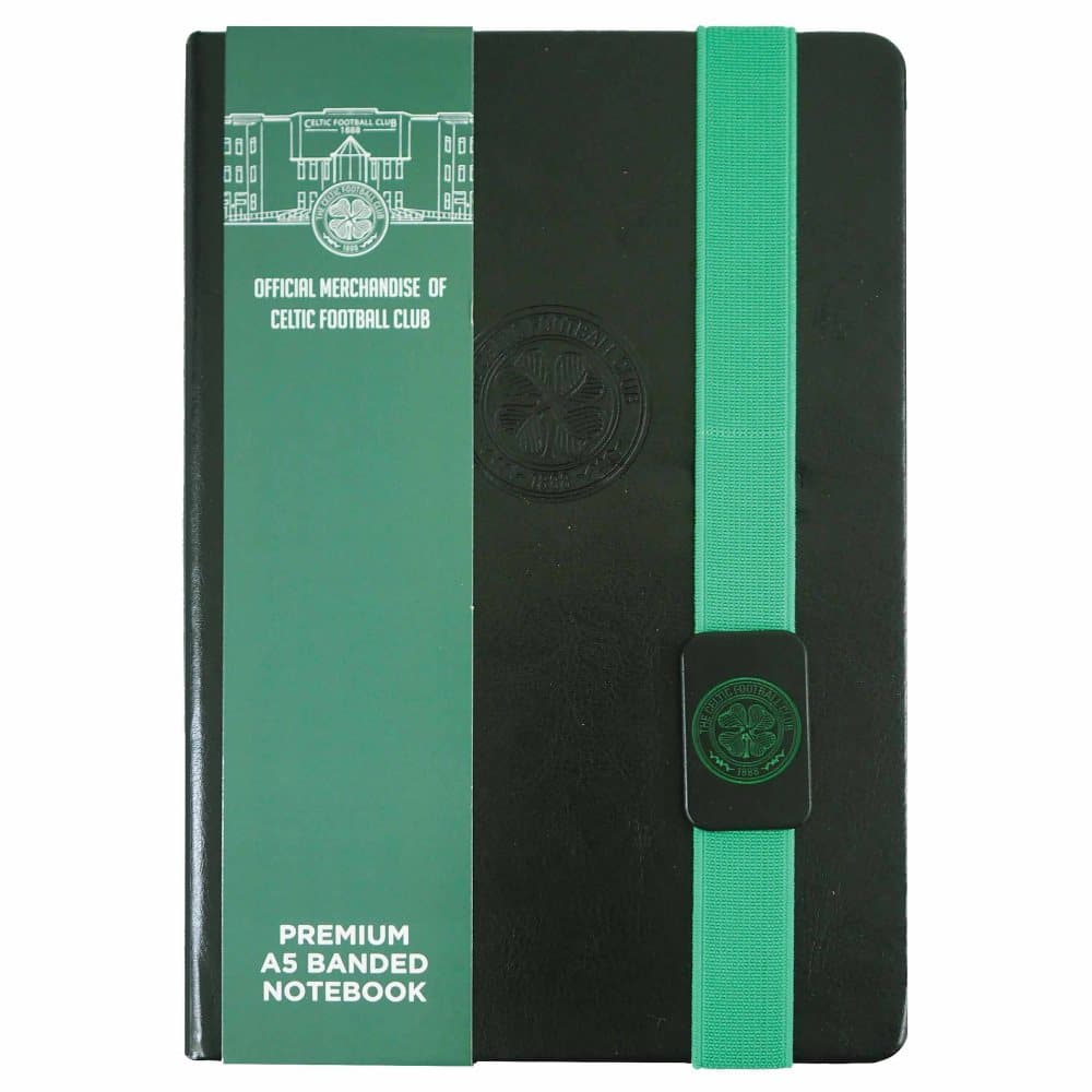 Celtic FC Faux läder A5 anteckningsbok