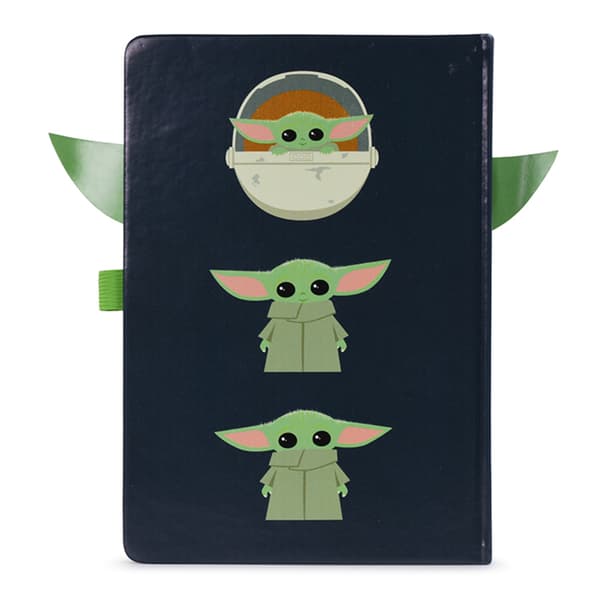 Star Wars: The Mandalorian I´m All Ears A5 anteckningsbok Navy/Green One Size