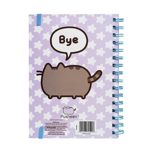 Pusheen Says Hi A5 trådbunden notesbog