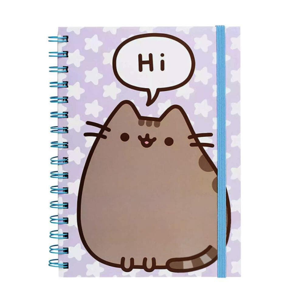 Pusheen Says Hi A5 trådbunden anteckningsbok