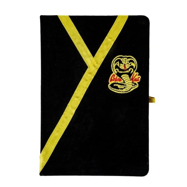 Cobra Kai Gi A5 Notebook Black/Yellow One Size