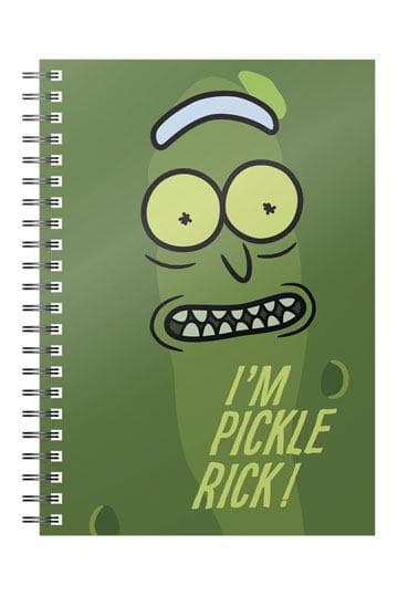 Rick & Morty Notebook Anteckningsblock I'm Pickle Rick