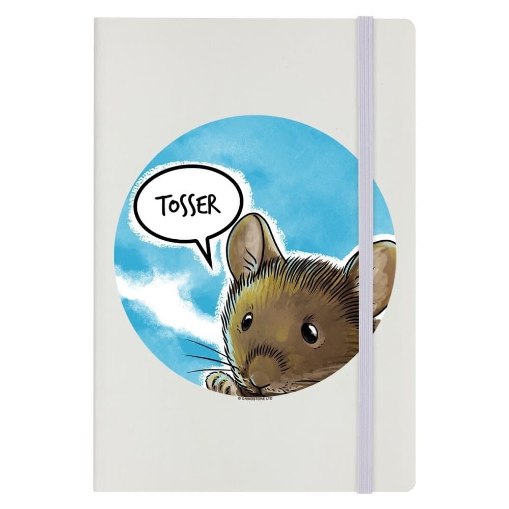 Cute But Abusive Tosser Mouse anteckningsbok