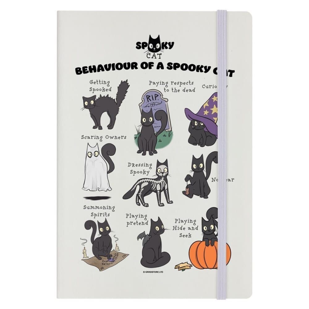 Spooky Cat Beteende hos en spöklik katt anteckningsbok