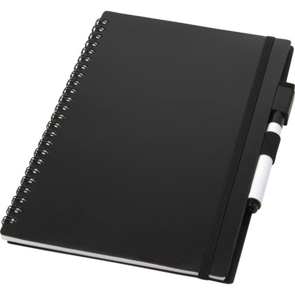 Bullet Pebbles notesbog Solid Black A5