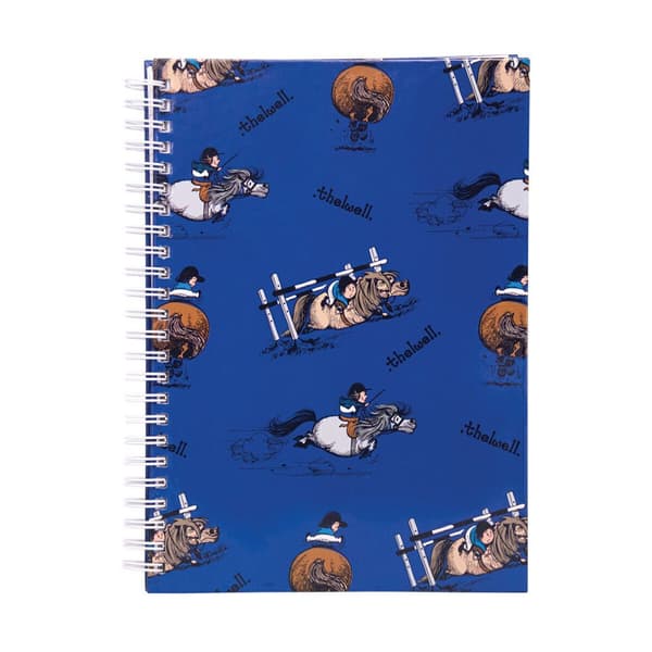 Hy Thelwell Collection Jumps notesbog Classic Blue A5