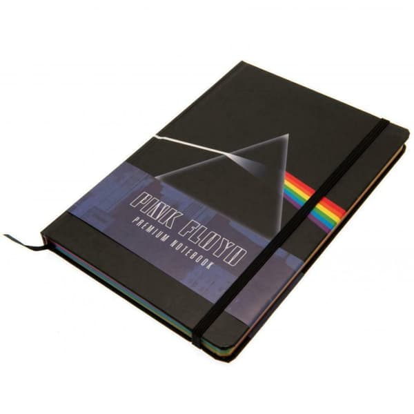 Pink Floyd Premium Faux Leather Notebook Black/Blue A5