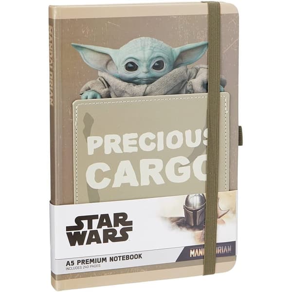 Star Wars: The Mandalorian Precious Cargo A5 Notebook Beige One Size