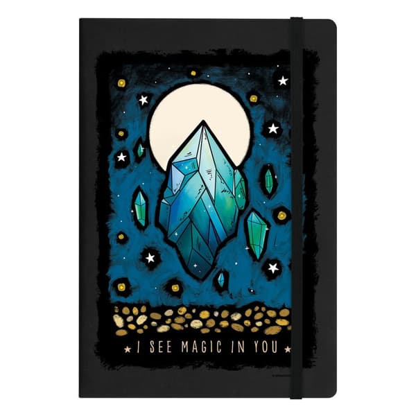 Grindstore Magical World I See Magic In You A5 Notesbog Black/Blue/White One Size