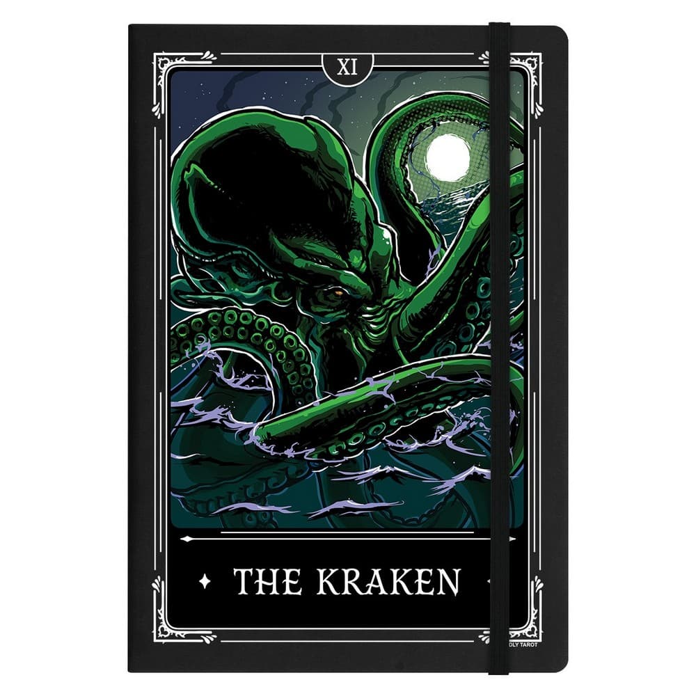 Deadly Tarot Legender Kraken A5 anteckningsbok