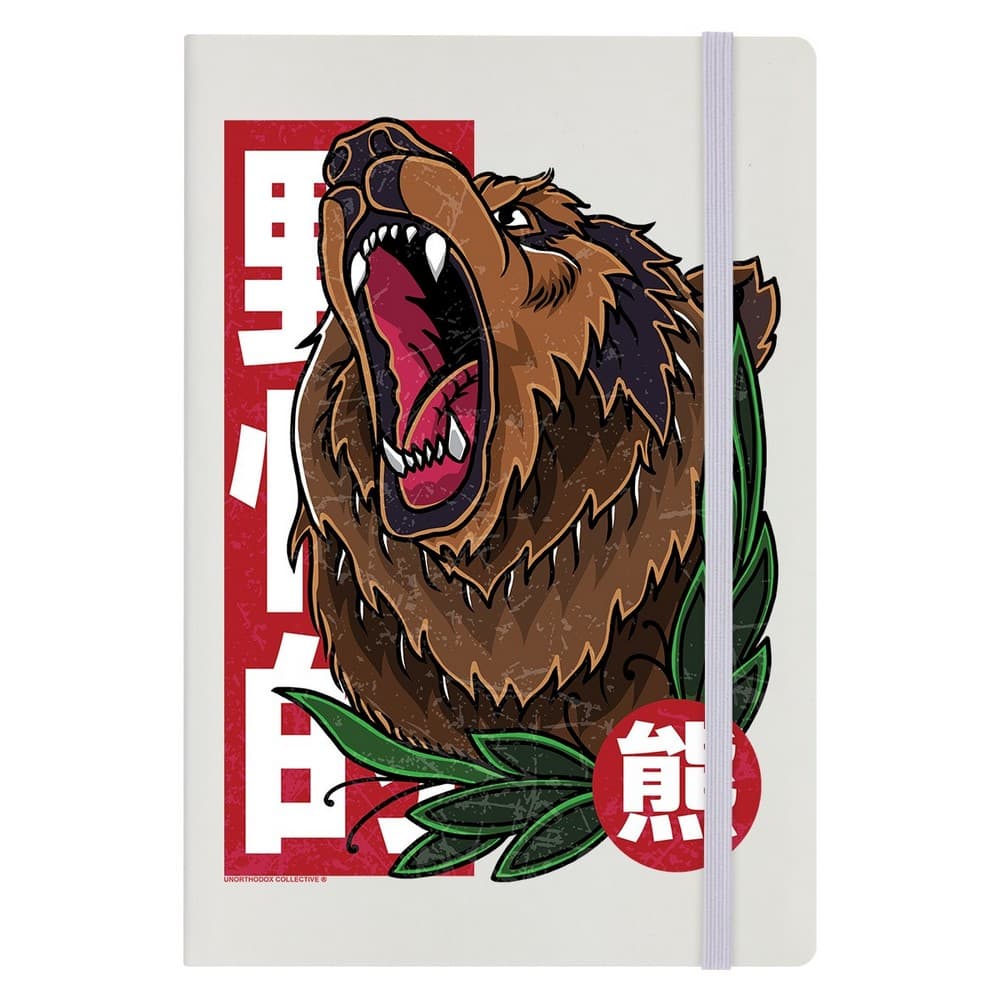 Unorthodox Collective Bär tatuering A5 anteckningsbok