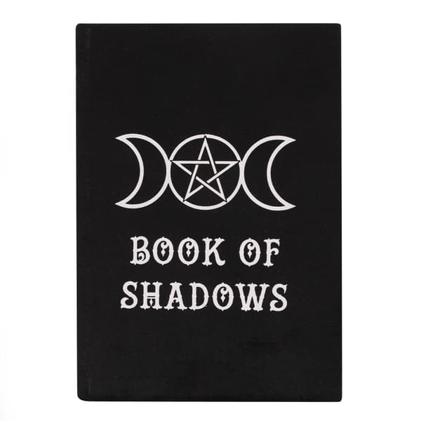 Something Different Book of Shadows A5 Notebook Black/White One Size