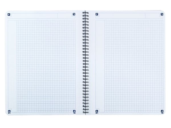Kollegieblock Touch A4+ Rutad Turkos Oxford