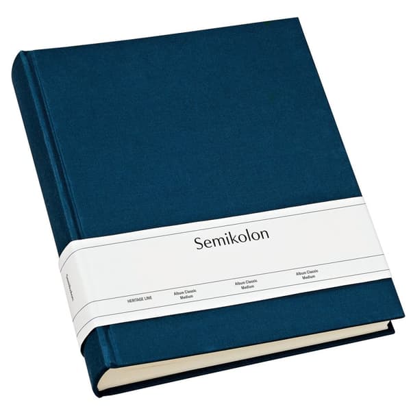 Fotoalbum Classic Medium Marine Semikolon