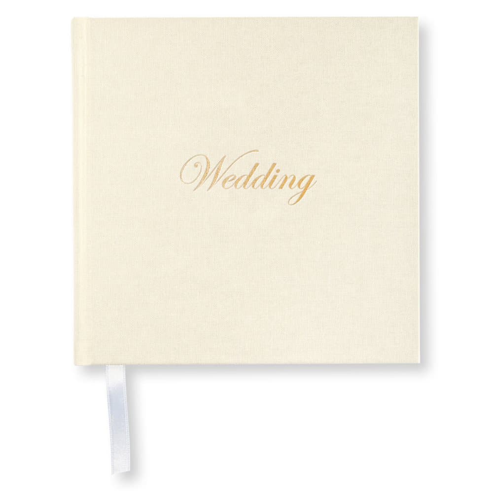 Fotoalbum Wedding 185 x 185 cm Off White Paperstyle