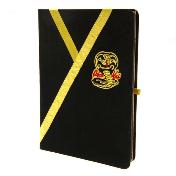 Cobra Kai Premium A5 notesbog Black/Yellow One Size