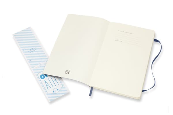 Anteckningsbok Classic Soft Olinjerad Large Sapphire Blue Moleskine