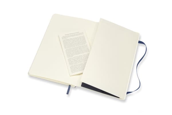 Anteckningsbok Classic Soft Olinjerad Large Sapphire Blue Moleskine