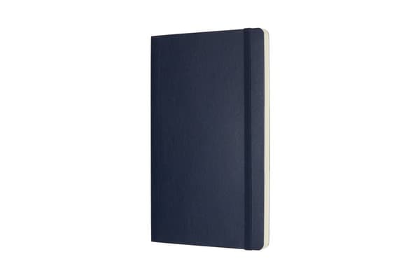 Anteckningsbok Classic Soft Olinjerad Large Sapphire Blue Moleskine