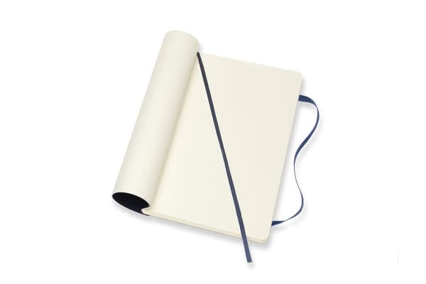 Anteckningsbok Classic Soft Olinjerad Large Sapphire Blue Moleskine
