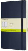 Miniatyrbillede 1 af 5: Anteckningsbok Classic Soft Olinjerad Large Sapphire Blue Moleskine