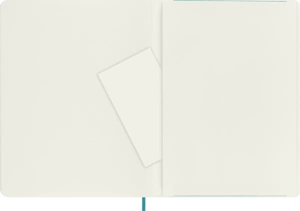 Anteckningsbok Classic Soft Linjerad Large Reef Blue Moleskine