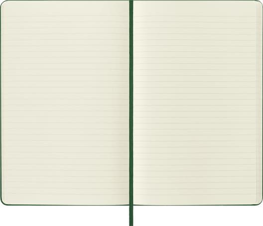 Classic Hard Linjert Large Myrtle Green Moleskine