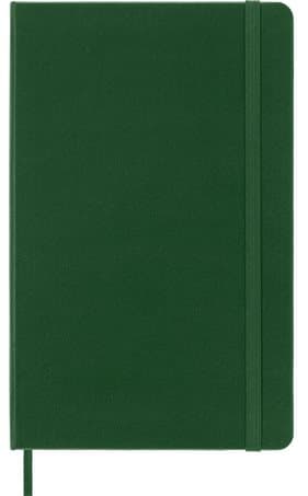 Classic Hard Linjert Large Myrtle Green Moleskine