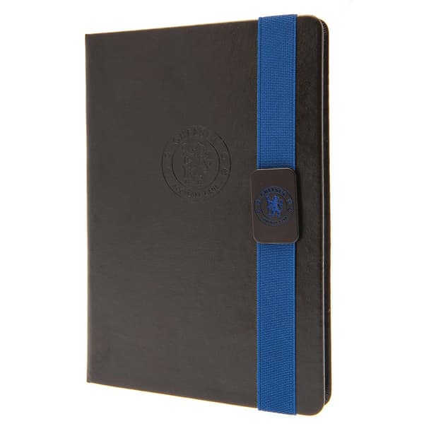 Chelsea FC Crest A5 Notebook Black/Blue One Size