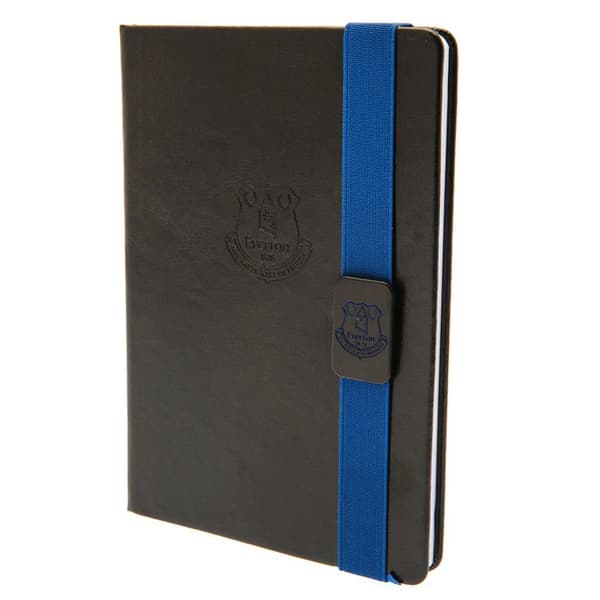 Everton FC Crest A5 notesbog Black/Blue One Size