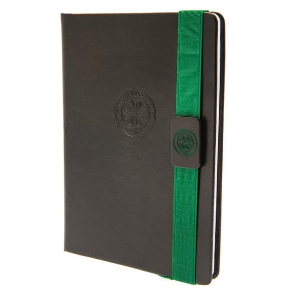 Celtic FC Crest A5 Notebook Black/Green One Size