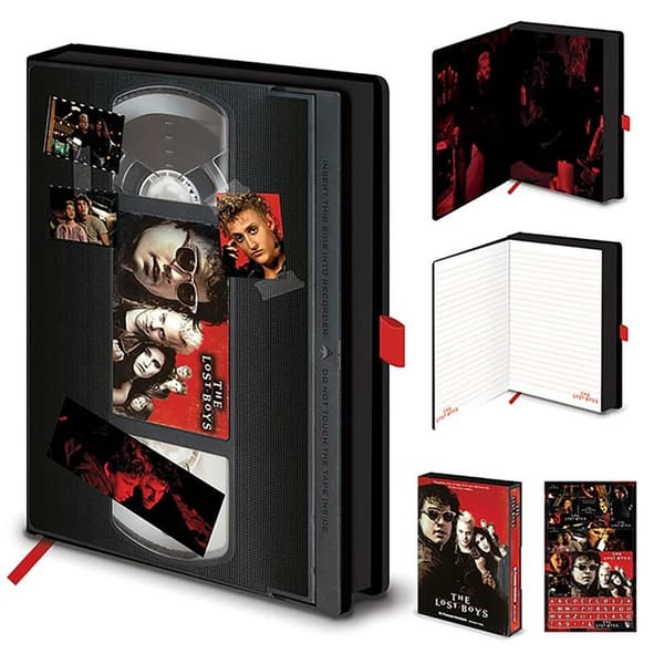 The Lost Boys Okkult VHS A5 notesbog Black/Red One Size