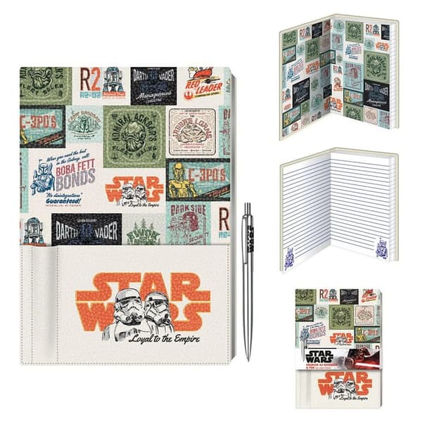 Star Wars Loyal To The Empire A5 notesbog og pennesæt Multicoloured One Size