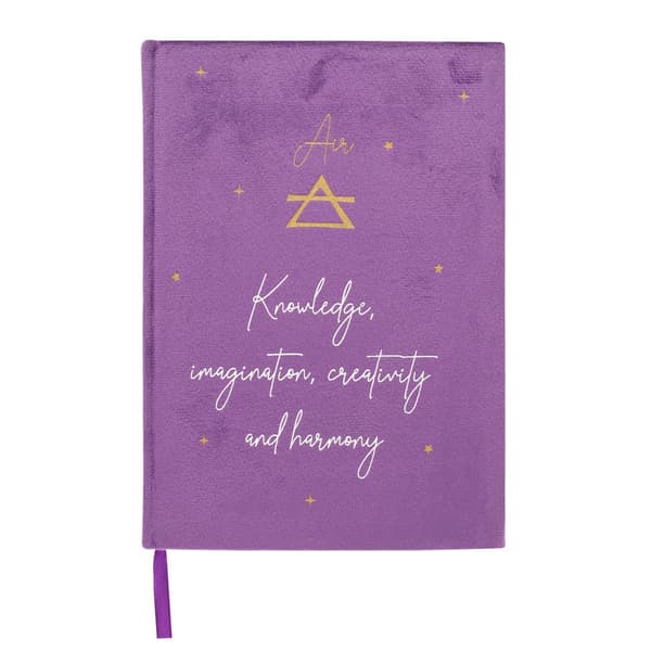 Something Different Air Element Velvet A5 Notebook
