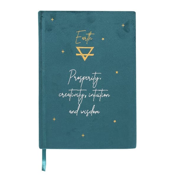 Something Different Earth Element Velvet A5 Notebook