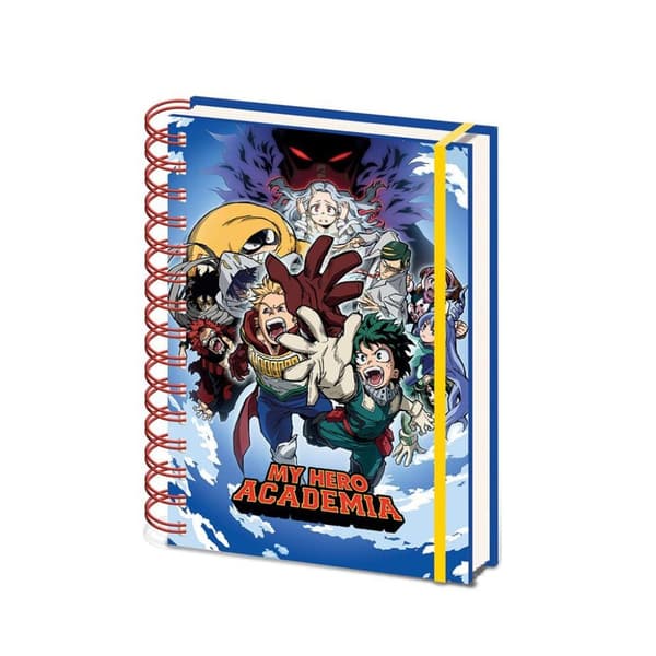 My Hero Academia Reach For It A5 Notebook Blue/Red One Size