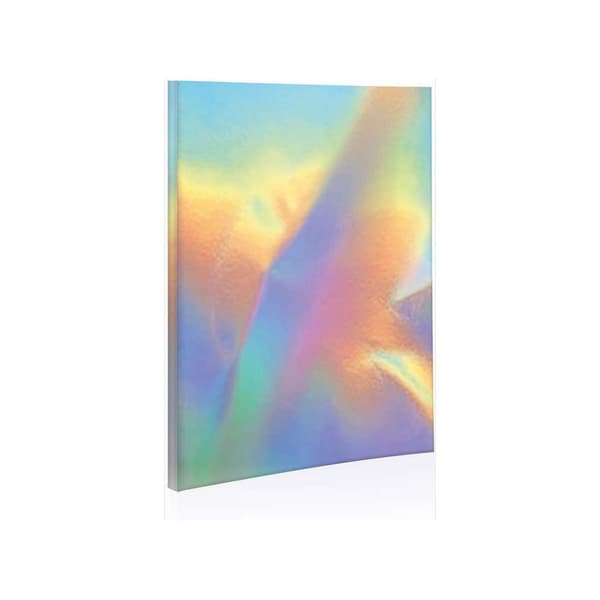 The Design Group Retro Iridescent A5 Notebook Silver One Size