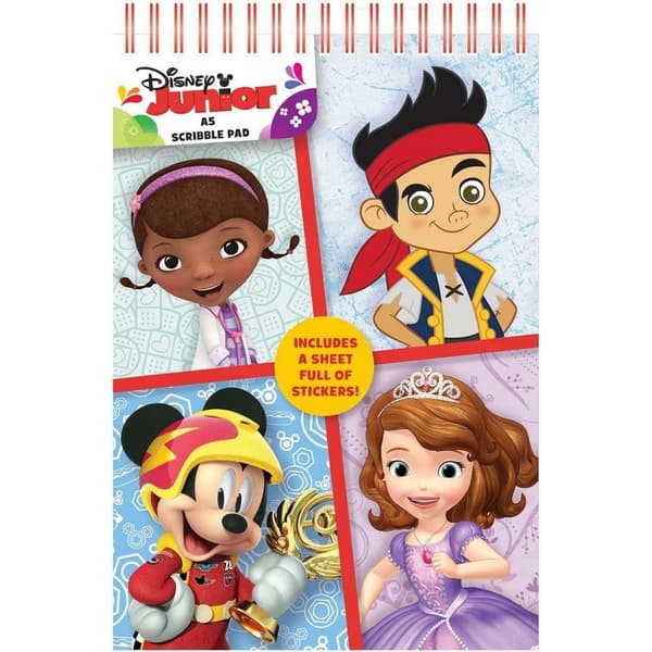 Disney Junior A5 notesblok Multicoloured One Size