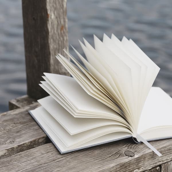 Notatbok A5 Classic Linjert Natur Paperstyle