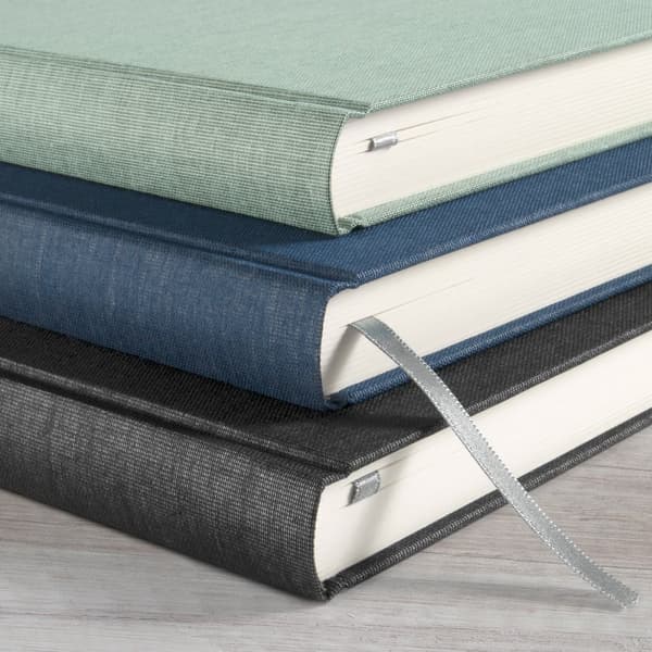Notatbok A5 Classic Linjert Misty Green Paperstyle