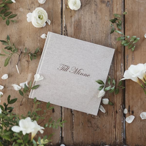 Till Minne 185 x 185 Rough Linen Paperstyle
