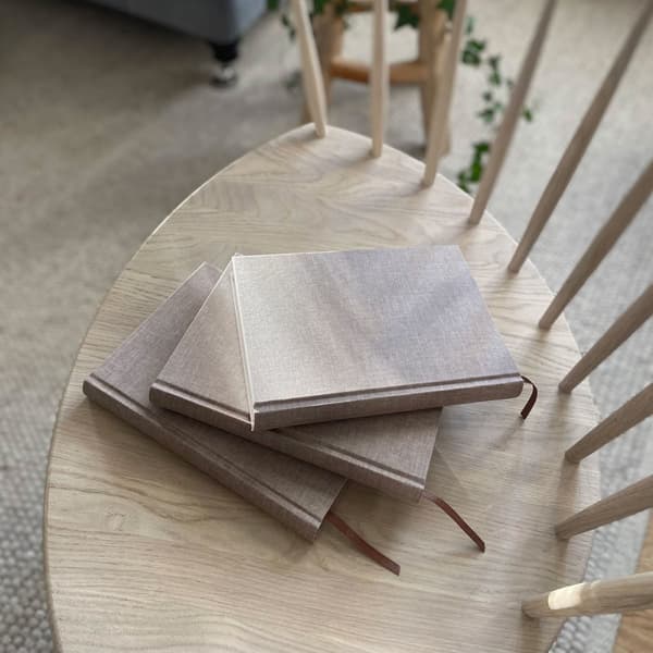 Notatbok A5 Classic Linjert Brun Eik Paperstyle