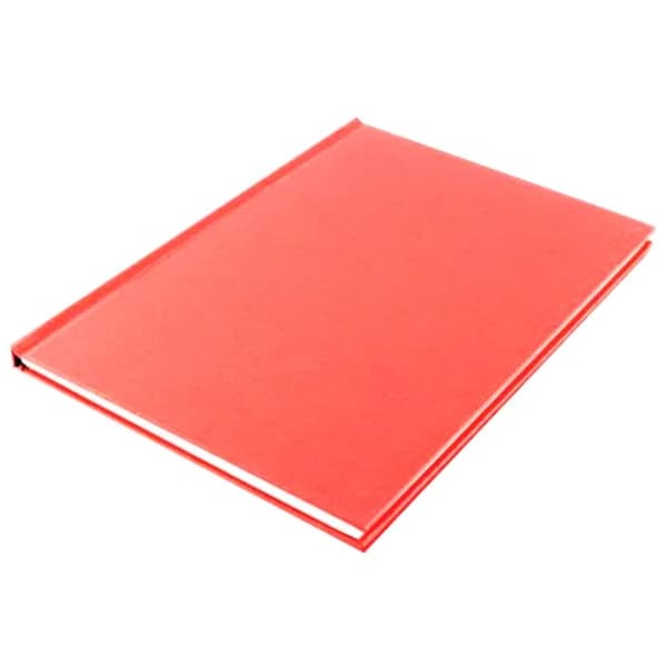 Anker Ruled A5 Notebook Red/White One Size