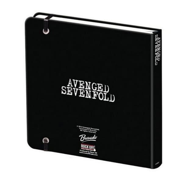 Avenged Sevenfold Death Bat Logo Notebook