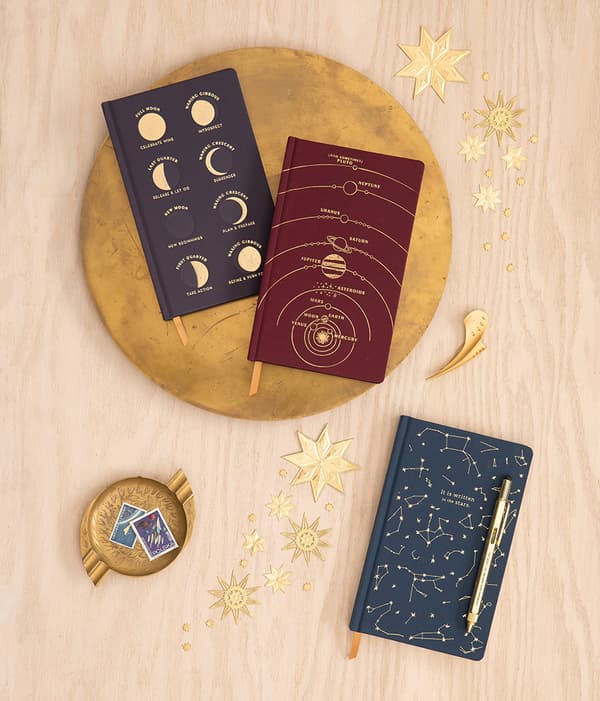 Anteckningsbok Moon Phases Designworks ink