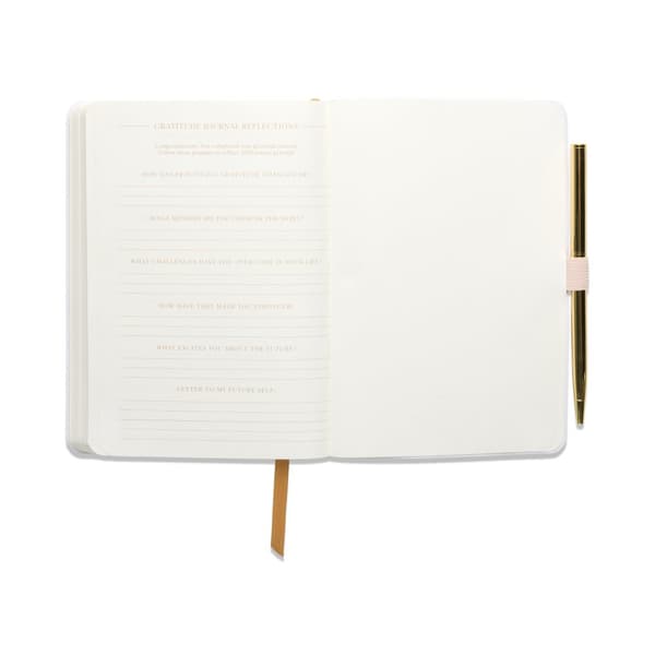 Notatbok Takknemlighet Oransje med Inspirasjon, 196 sider, Designworks