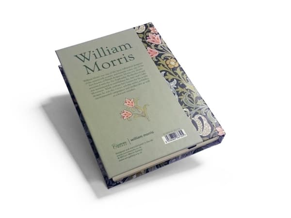 Skrivbok A5 William Morris Golden Lily Linjerad 96 sidor