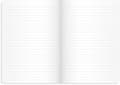 Miniatyrbillede 4 af 5: Anteckningsblock A5 Flower & Notes, Linjerad, 2 pack, Burde