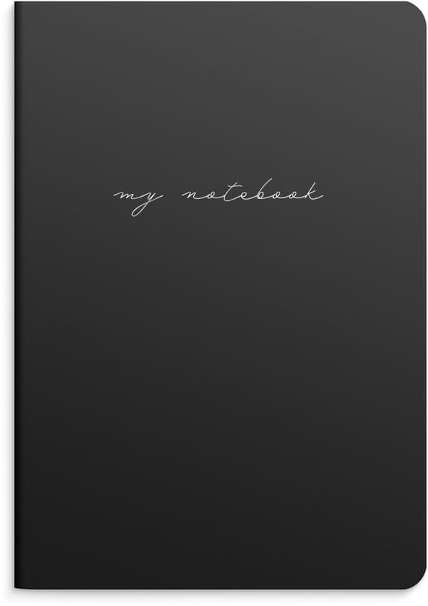 Anteckningsblock A5 Flower & Notes, Linjerad, 2 pack, Burde