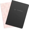 Miniatyrbillede 1 af 5: Anteckningsblock A5 Flower & Notes, Linjerad, 2 pack, Burde